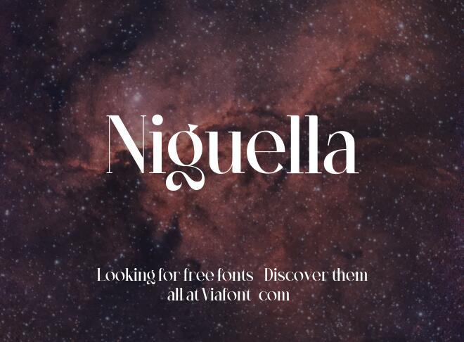 Niguella Font