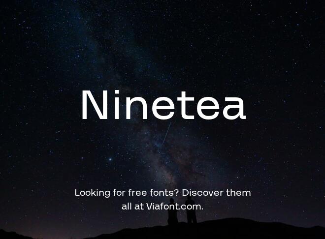 Ninetea Font