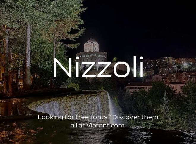 Nizzoli Font