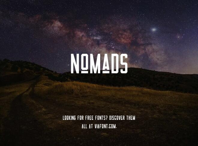 Nomads Font