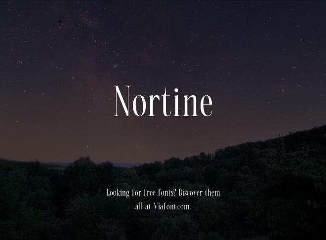 Nortine Font