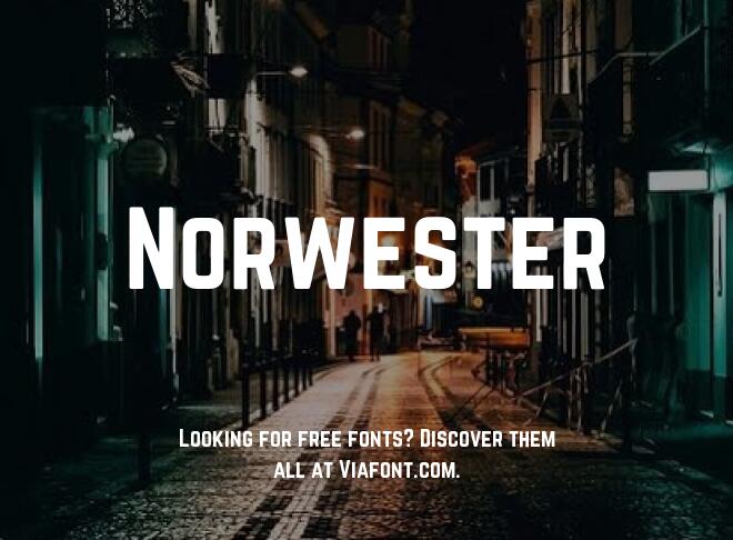 Norwester Font