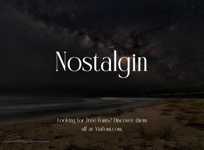 Nostalgin Font