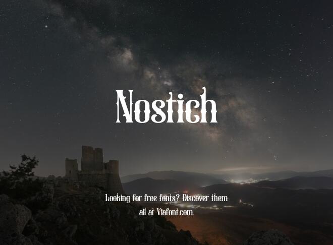 Nostich Font