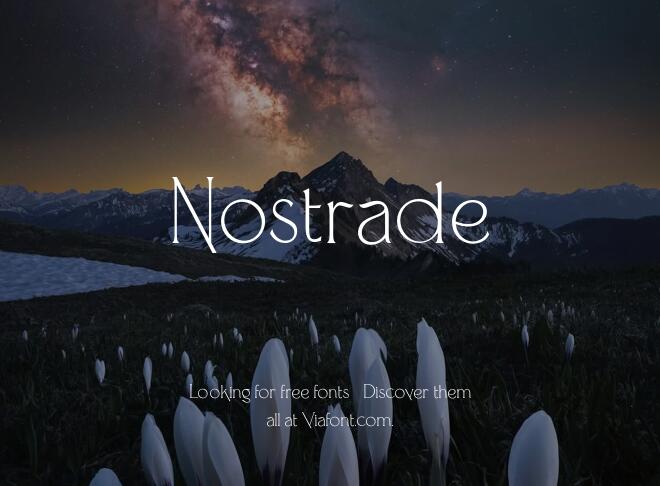 Nostrade Font