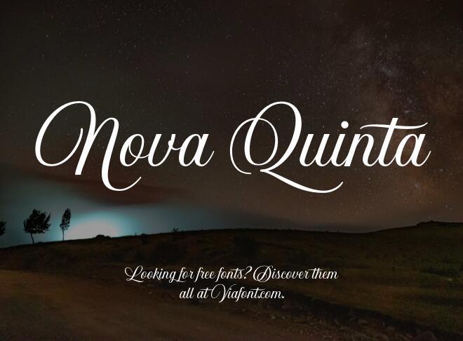 Nova Quinta Font