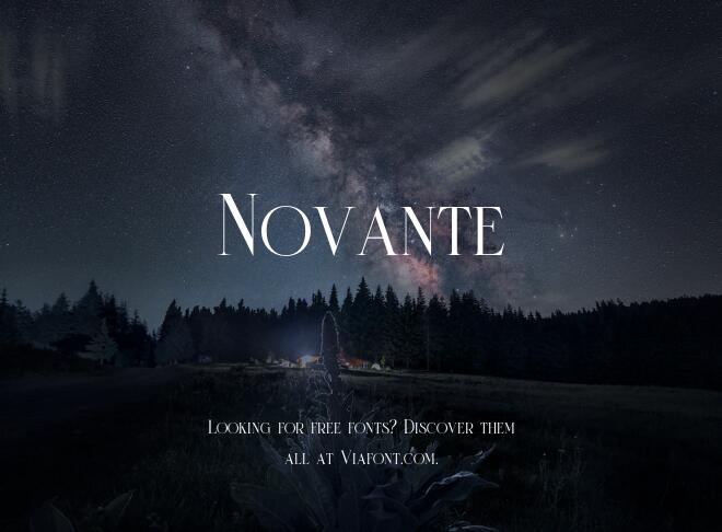 Novante Font