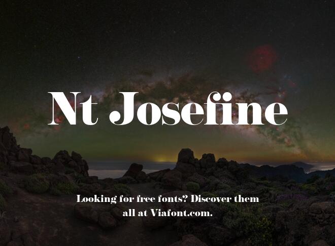 Nt Josefine Font