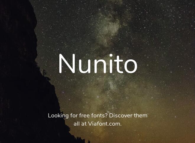Nunito Font