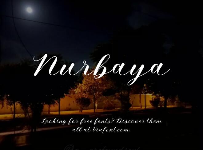 Nurbaya Font