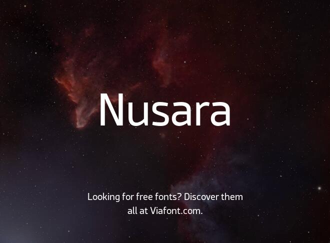 Nusara Font