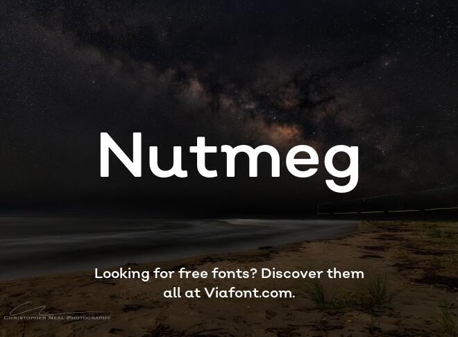 Nutmeg Font