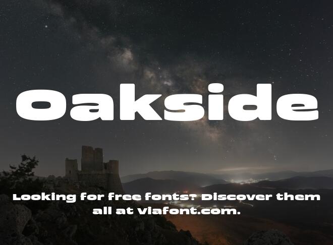Oakside Font