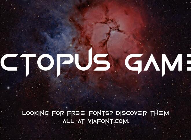 Octopus Game Font