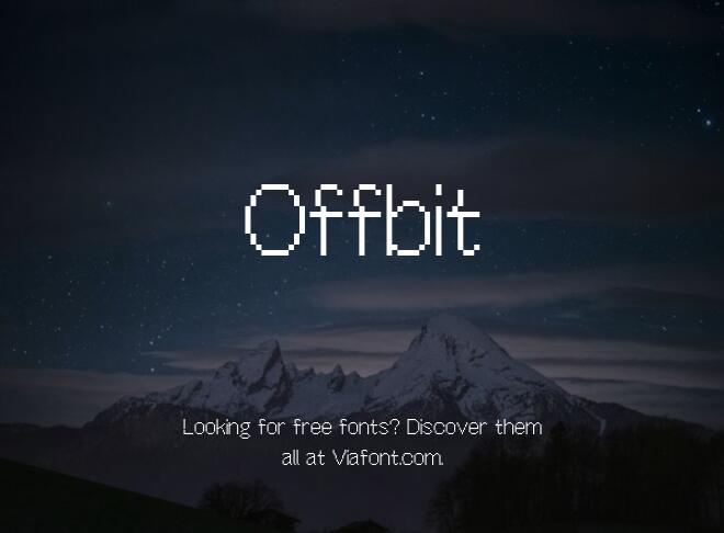 Offbit Font Family