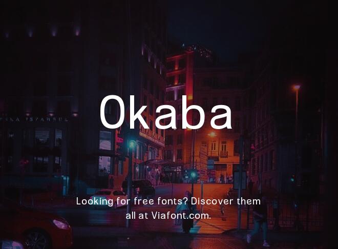 Okaba Font