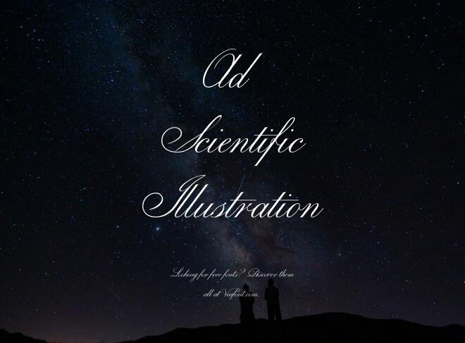 Old Scientific Illustration Font