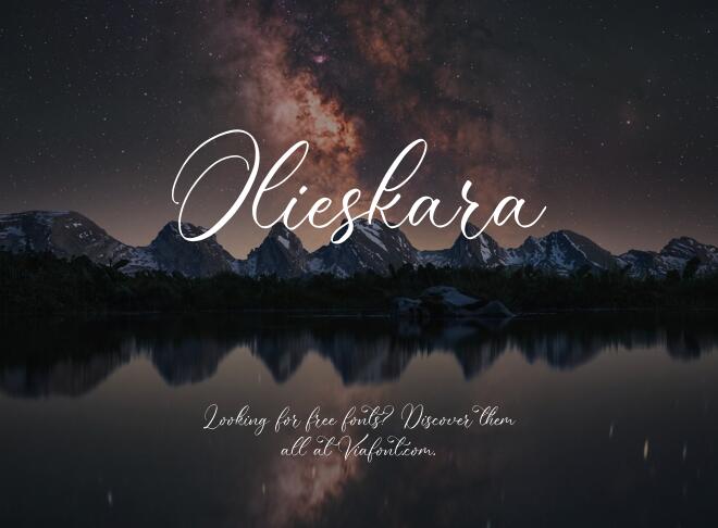 Olieskara Font