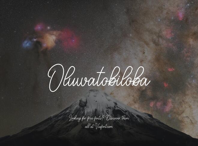 Oluwatobiloba Font