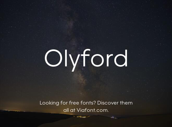 Olyford Font