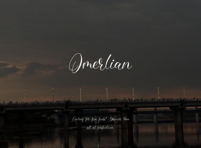 Omerlian Font