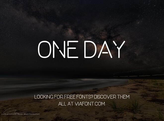 One Day Font