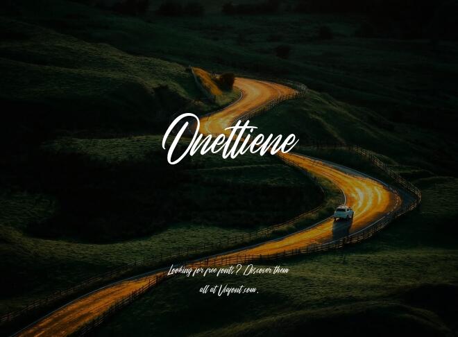 Onettiene Font