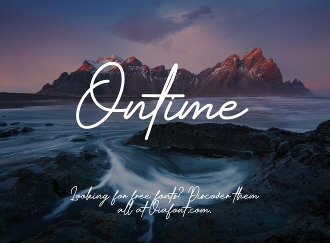 Ontime Font