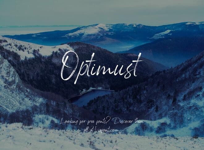 Optimust Font