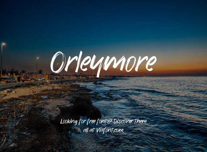 Orleymore Font