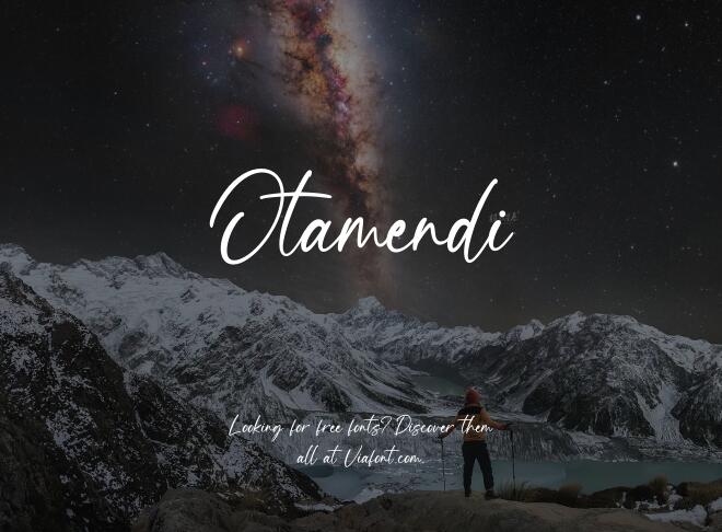 Otamendi Font