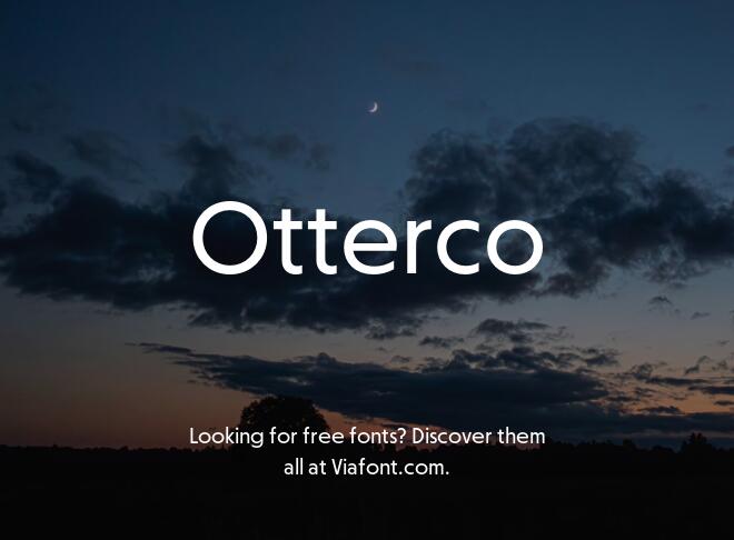 Otterco Font