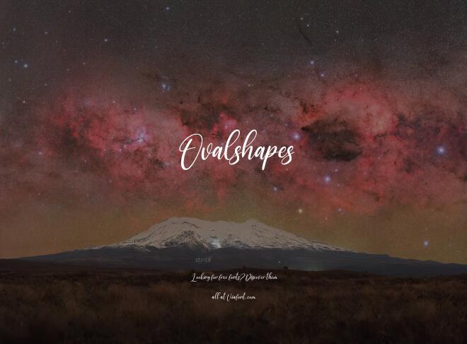 Ovalshapes Font