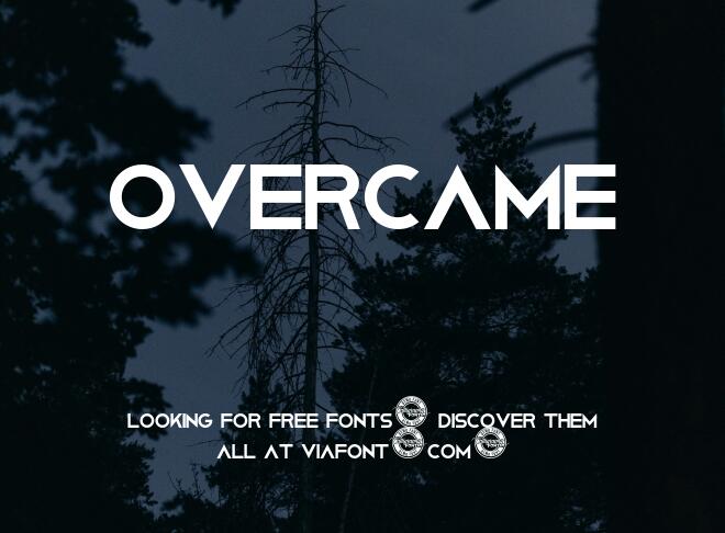 Overcame Font