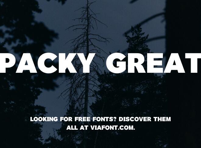 Packy Great Font