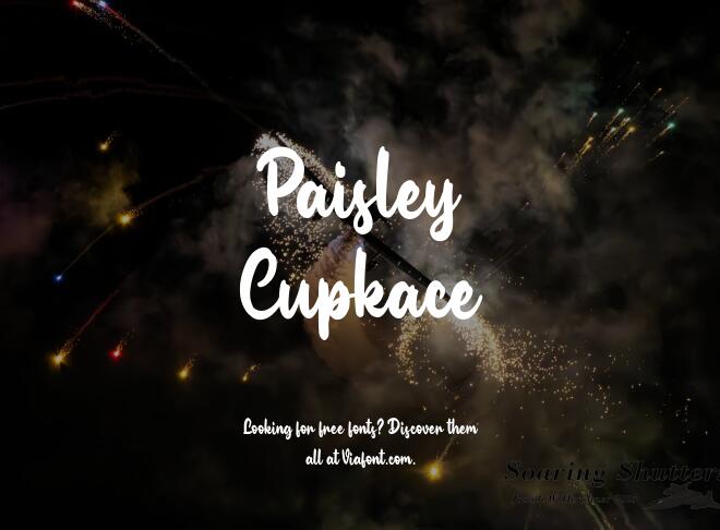 Paisley Cupkace Font