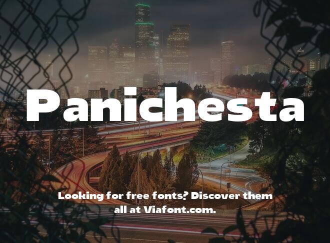 Panichesta Font