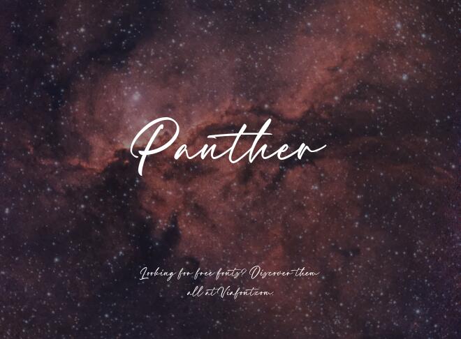 Panther Font