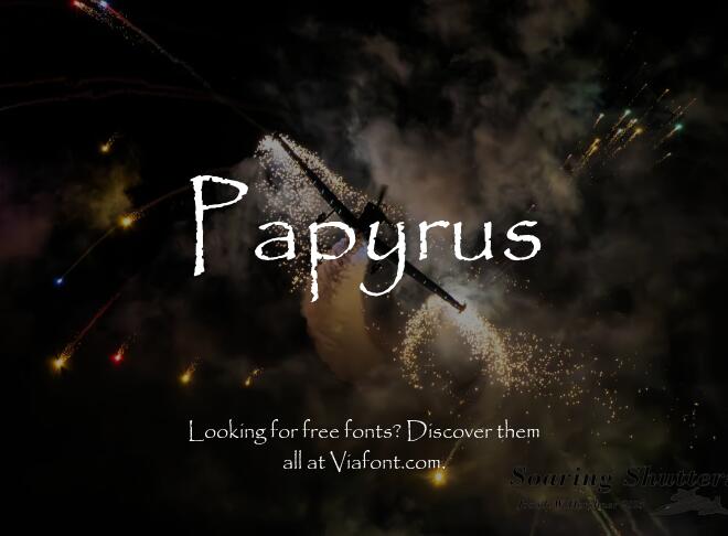 Papyrus Font