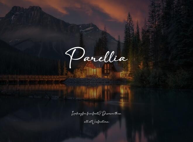 Parellia Font