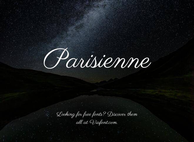 Parisienne Font