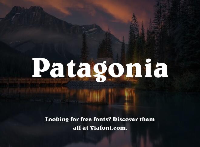 Patagonia Font