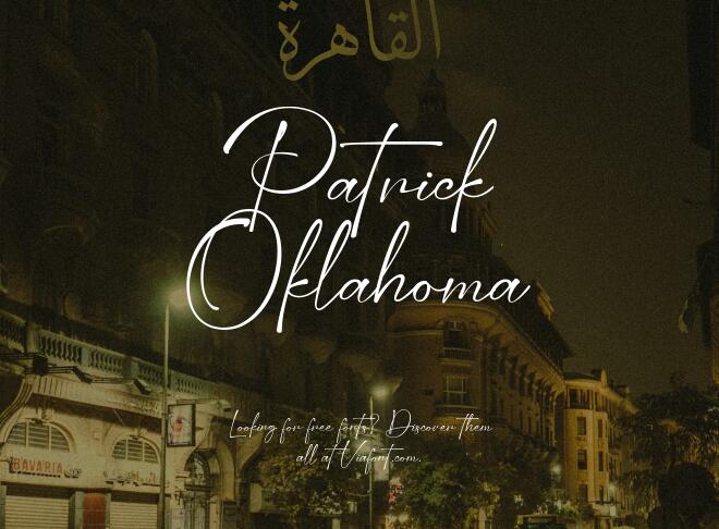 Patrick Oklahoma Font