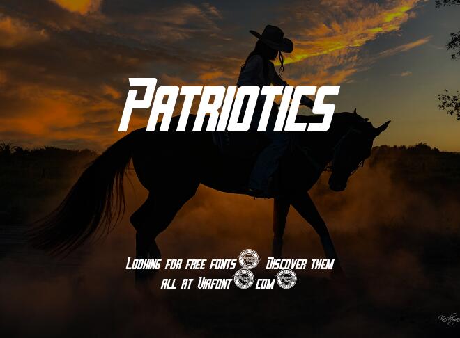 Patriotics Font