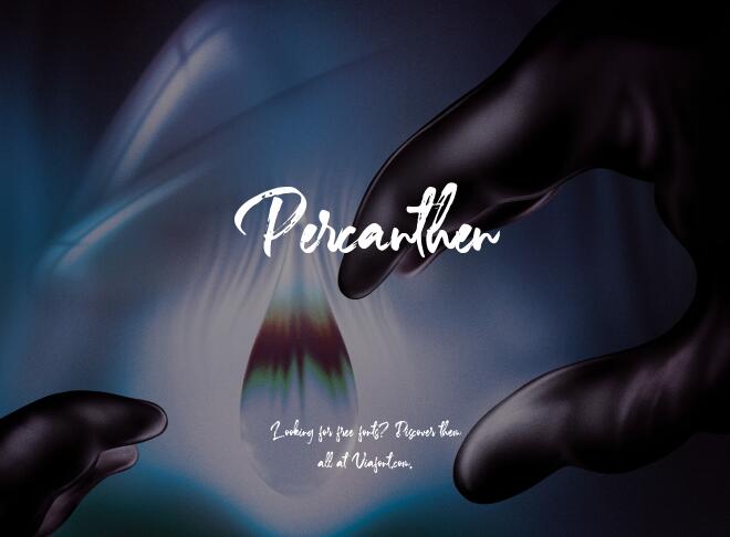 Percanthen Font