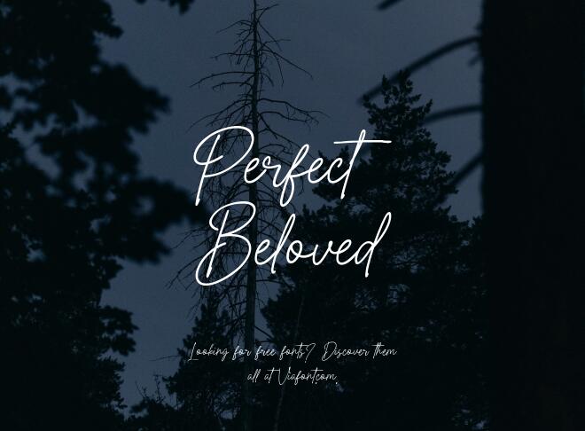 Perfect Beloved Font