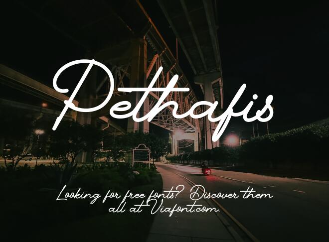 Pethafis Font