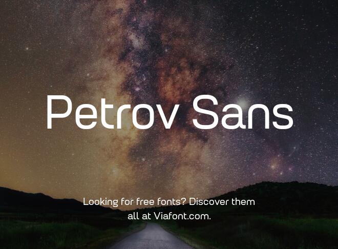 Petrov Sans Font