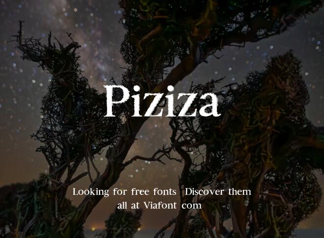 Piziza Font