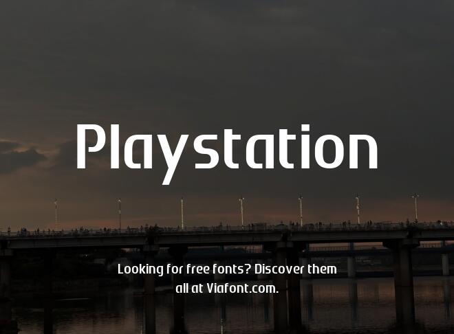 Playstation Font